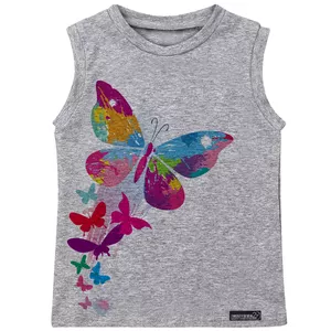تاپ دخترانه 27 مدل Colorful Butterfly کد MH807