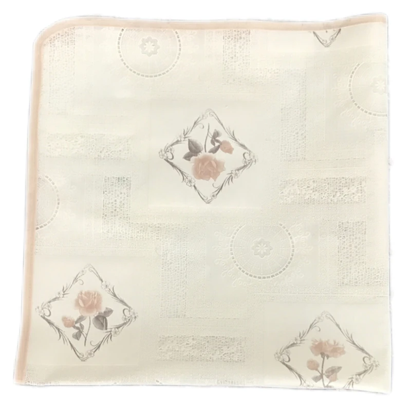 سفره 6 نفره مدل رویال طرح گیپور 140x100 سانتی متر کد 015