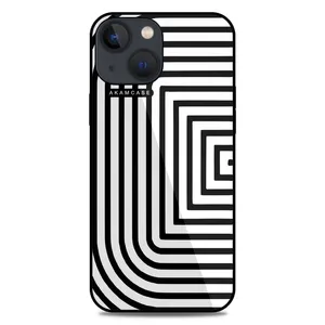 AKAM AMC-WA13M-ALPHAZEBRABET-3 Cover For Apple iPhone 13 Mini