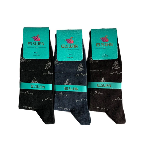 جوراب مردانه ال سون مدل صحرا کد PH899.2 مجموعه 3 عددی