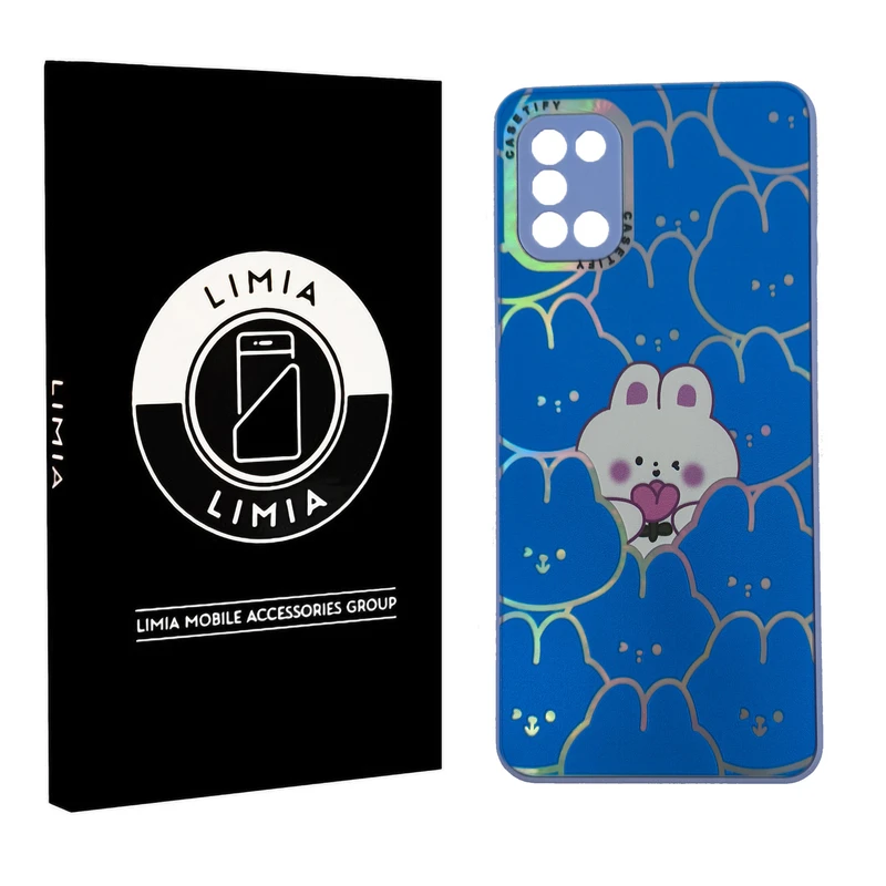 کاور لیمیا مدل فانتزی لنزدار طرح عروسکی شبرنگی مناسب برای گوشی موبایل سامسونگ Galaxy A31