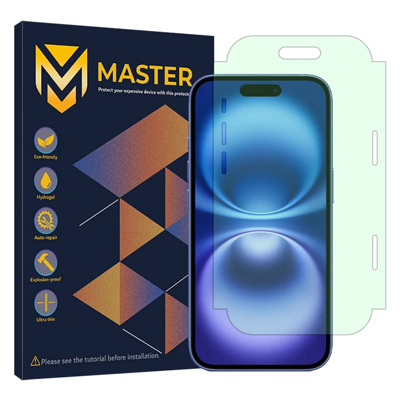 محافظ صفحه نمایش گرین لایت مستر مدل Eye Care مناسب برای گوشی موبایل اپل iPhone 16