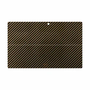 MAHOOT Glossy-Brown-Fiber Cover Sticker for Microsoft Surface 2 RT 2013