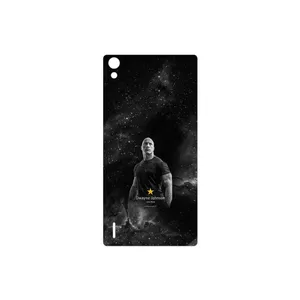MAHOOT Dwayne Johnson Cover Sticker for Huawei Ascend P7