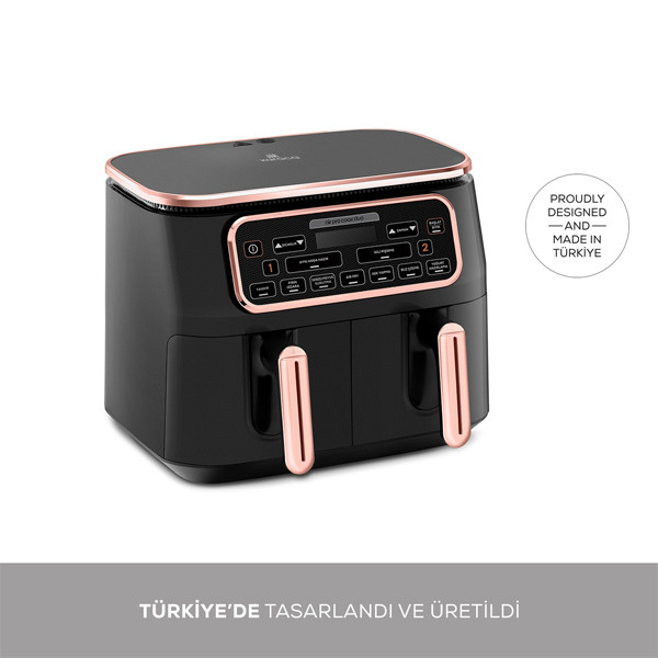 سرخ کن بدون روغن کاراجا مدل Air Pro Cook Duo Tandır سرخ کن بدون روغن کاراجا مدل Air Pro Cook Duo Tandır