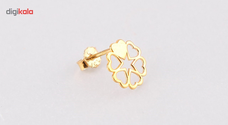 نیم ست طلا 18 عیار زنانه اسنو گلد کد 12009