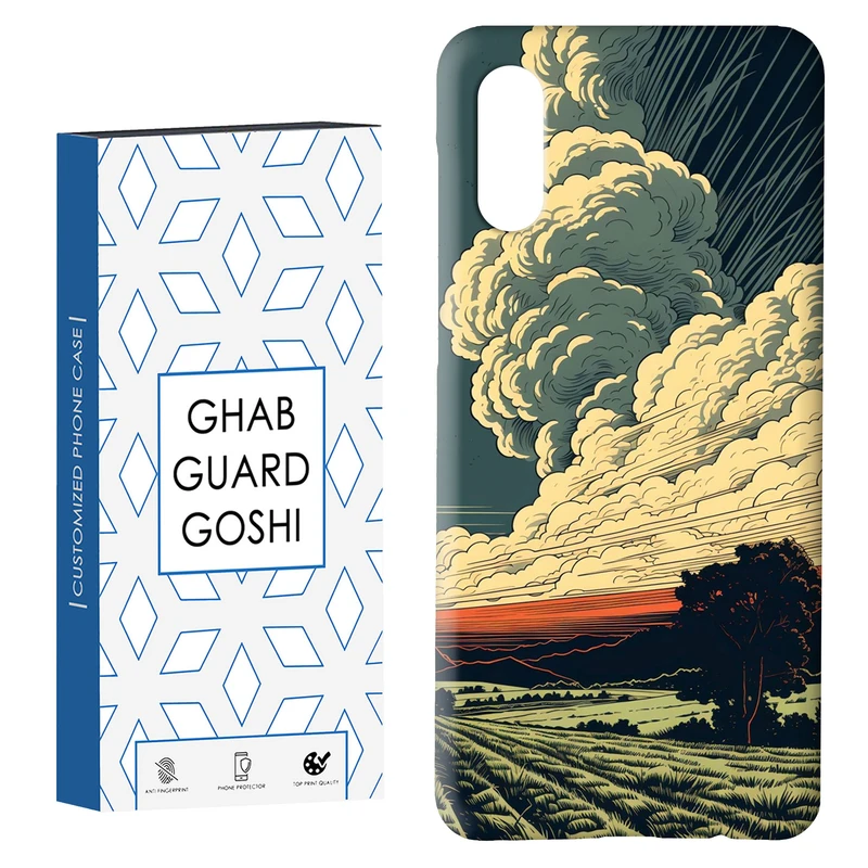 کاور قاب گارد گوشی طرح منظره کد Dimo-163 مناسب برای گوشی موبایل سامسونگ Galaxy A02 / M02