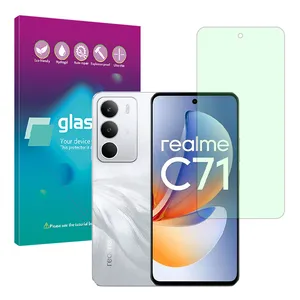 Glass Pro Eye Care model anti green screen protector suitable for Realme C71 Mobile phone