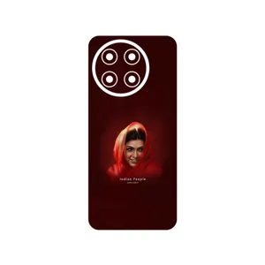 MAHOOT Portrait of an Indian Woman Cover Sticker for Tecno Spark 30 Pro