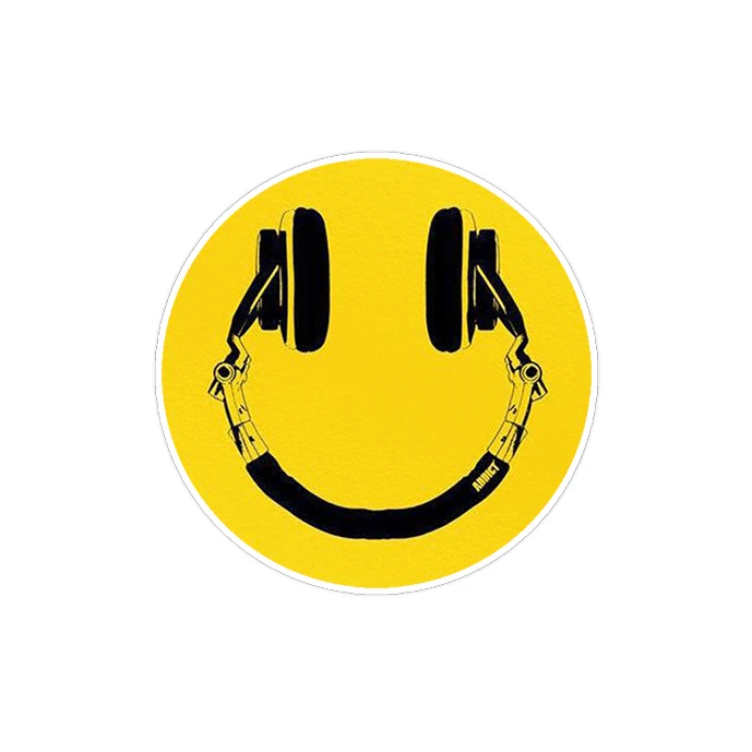 استیکر لپ تاپ ماسا دیزاین طرح HEADPHONE مدل STKA00439