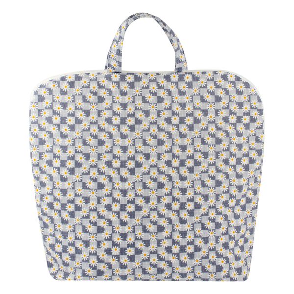 کیسه نان و سبزی طرح بابونه مدل سه لایه سایز 44×44 سانتی متر 