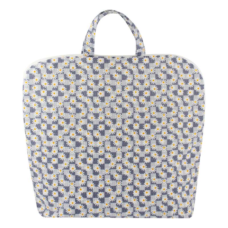 کیسه نان و سبزی طرح بابونه مدل سه لایه سایز 44×44 سانتی متر