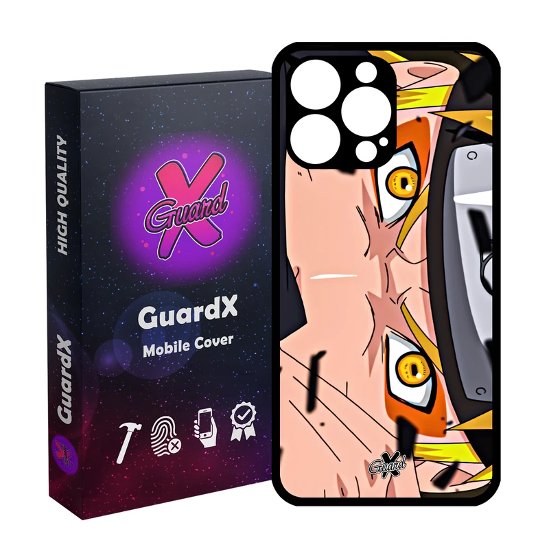 کاور گارد ایکس طرح ناروتو انیمه مدل Glass10471 مناسب برای گوشی موبایل اپل iPhone 14 Pro Max