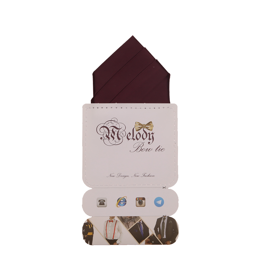 دستمال جیب مردانه ملودی مدل PS5106MSODprpl