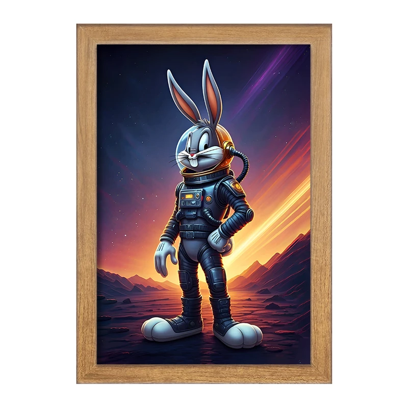 تابلو خندالو مدل باگز بانی فضانورد کد F11748