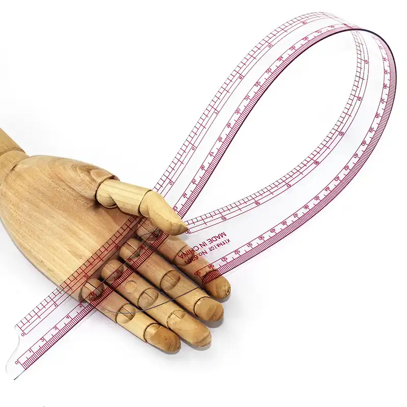 خط کش خیاطی مدل انحنای شلوار