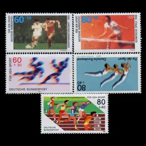 تمبر یادگاری مدل خارجی مجموعه 5 عددی 