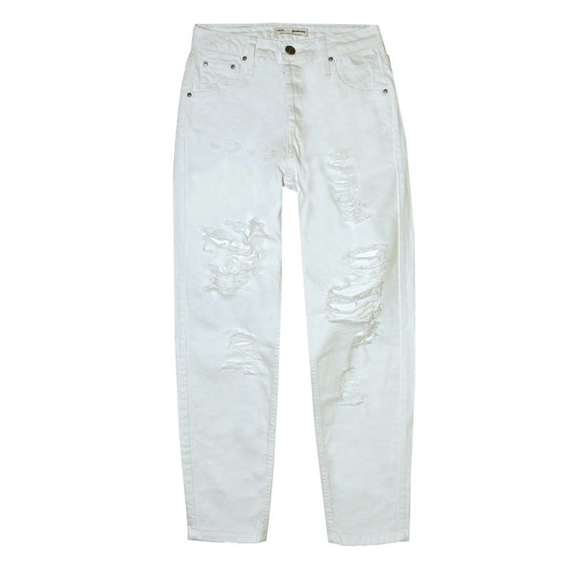 شلوار جین زنانه استرادیواریوس مدل 145966000334-SV