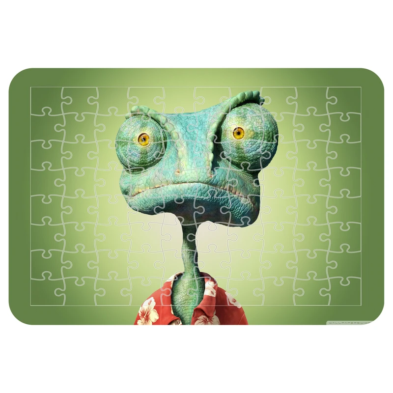 پازل 54 تکه اطلس آبی طرح کارتون رنگو  مدل P1773