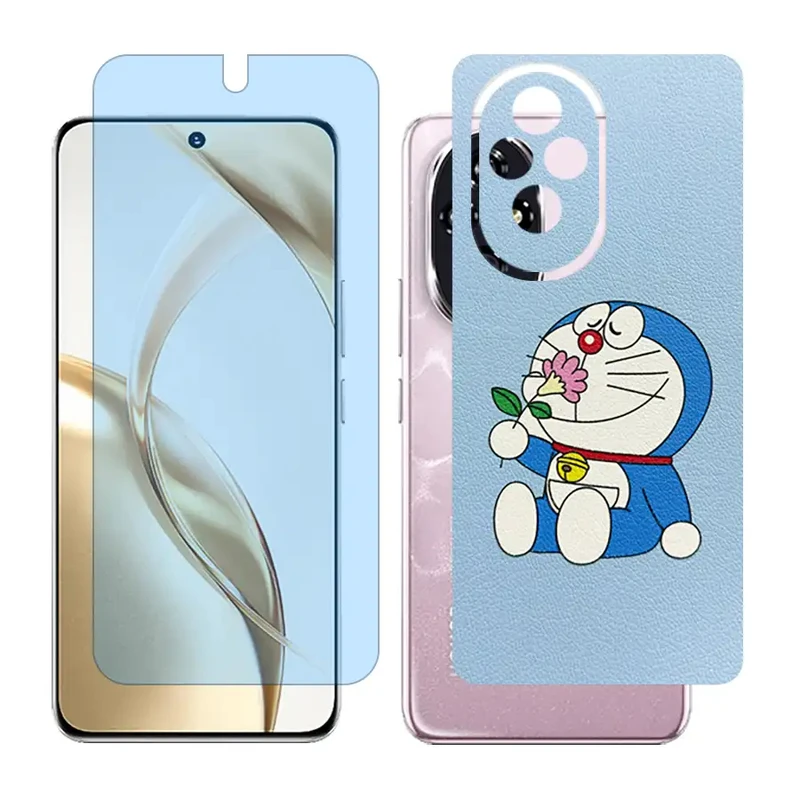 محافظ صفحه نمایش مات آنتی بلو گلس مدل Together مناسب برای گوشی موبایل آنر 200 / Honor 200 به همراه برچسب پوششی پشت گوشی