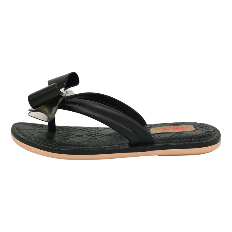 دمپایی لاانگشتی دخترانه شهپر مدل پرنیا کد SH2134