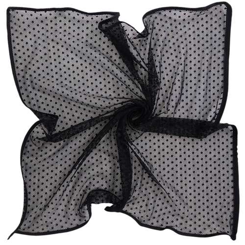 روسری زنانه مدل مینی اسکارف توری طرح توپی