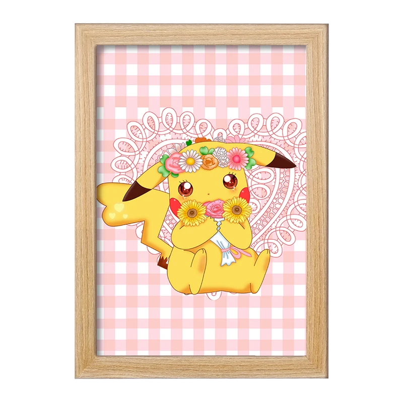 تابلو خندالو مدل پیکاچو انیمه پوکمون  کد 17314