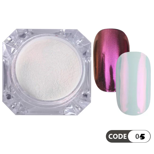 پودر کروم ناخن مدل Cr کد 05