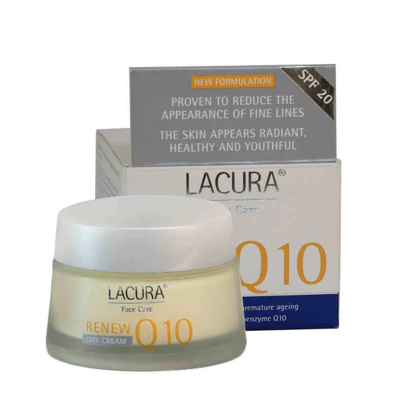 مجموعه کرم ضد چروک روز و شب لاکورا مدل Q10 حجم 50 میلی لیتر