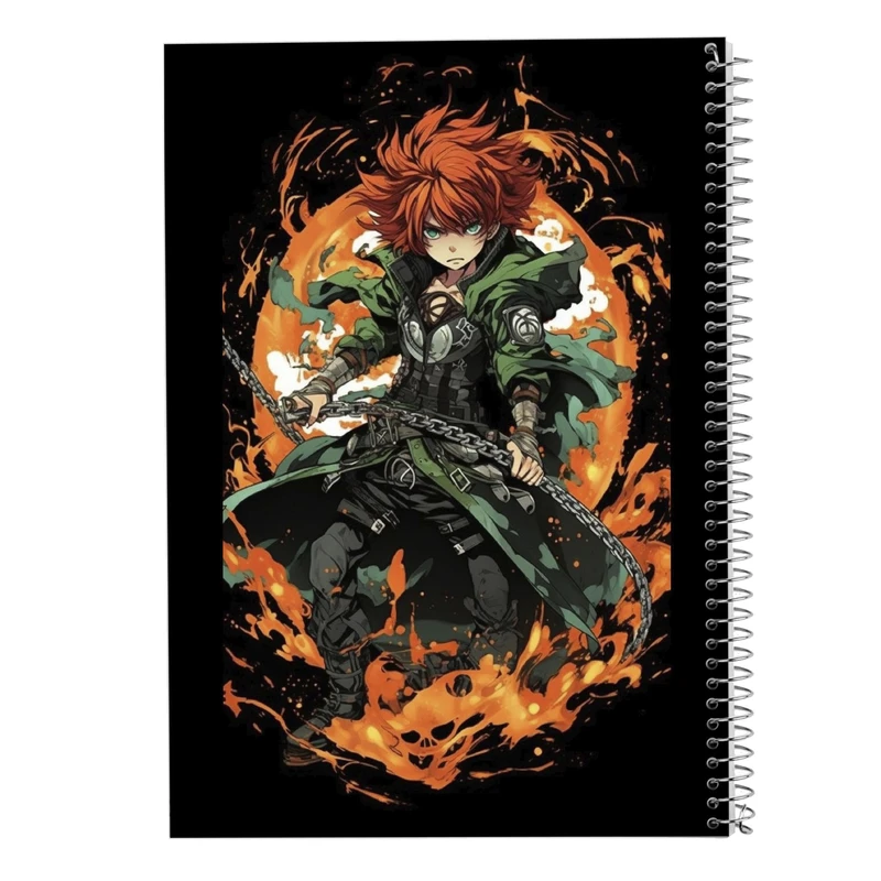 دفتر نت موسیقی 50 برگ مدوپد مدل Demon Slayer کد DF10508
