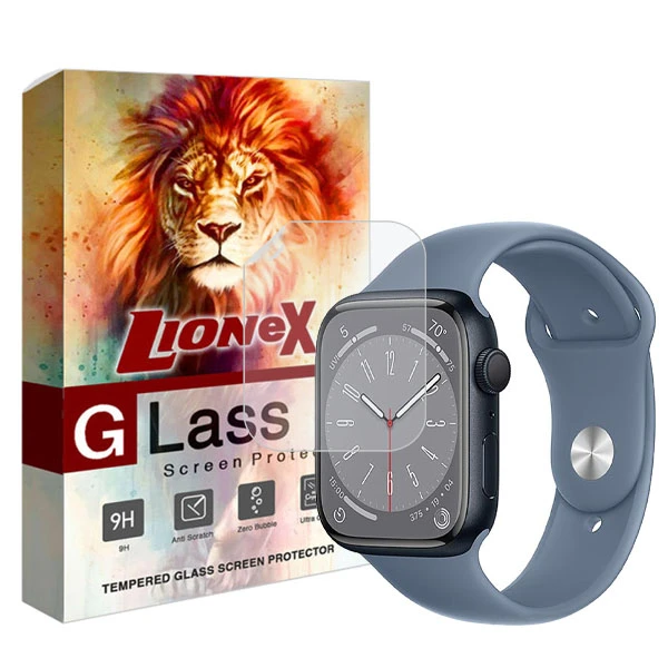 محافظ صفحه نمایش نانو لایونکس مدل MTBWL مناسب برای اپل واچ Series 8 Aluminum 41 mm