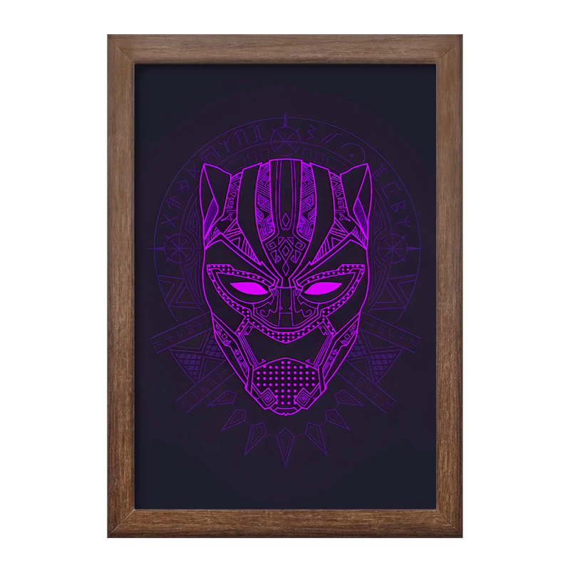 تابلو خندالو طرح پلنگ (Panther) کد F7455