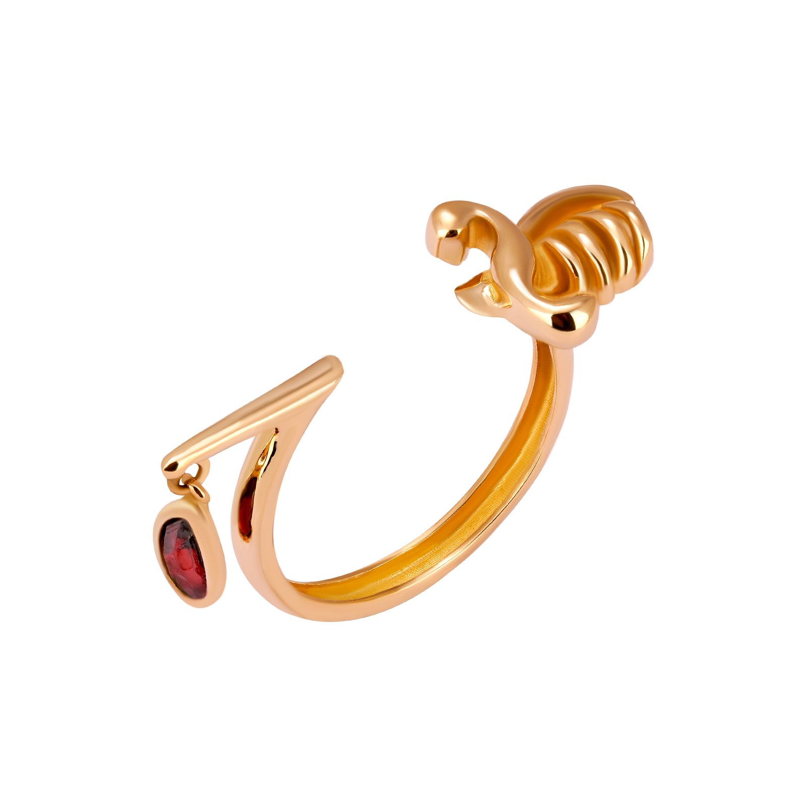 انگشتر طلا 18 عیار زنانه جواهری سون مدل 3606 -  - 1