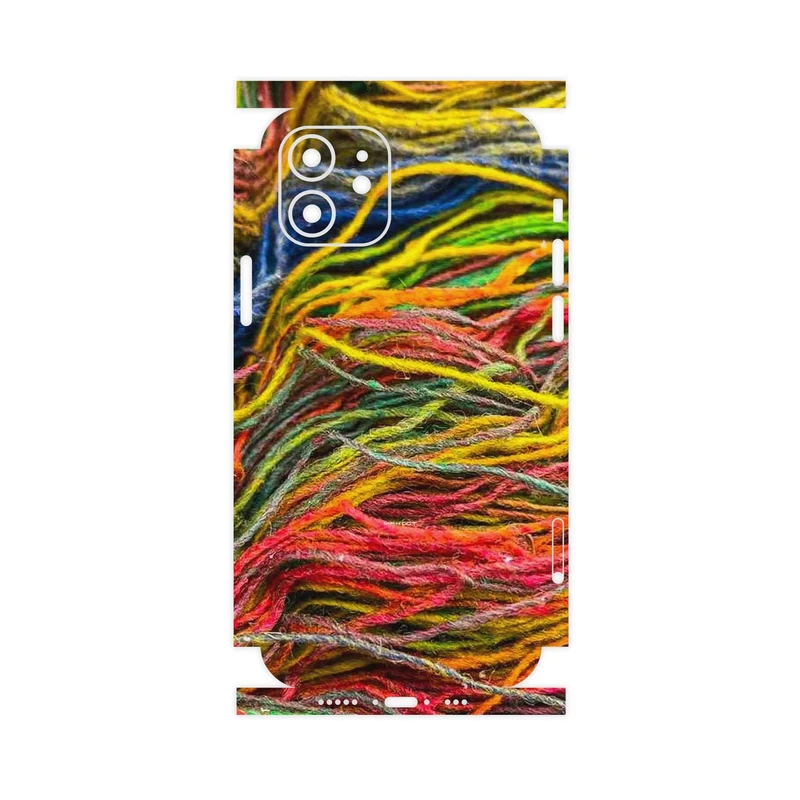 برچسب پوششی ماهوت مدل Fabric Texture 9-FullSkin مناسب برای گوشی موبایل اپل iPhone 12