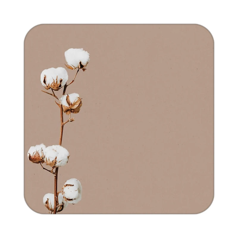 زیر لیوانی کاکتی طرح گل مدل mp18169