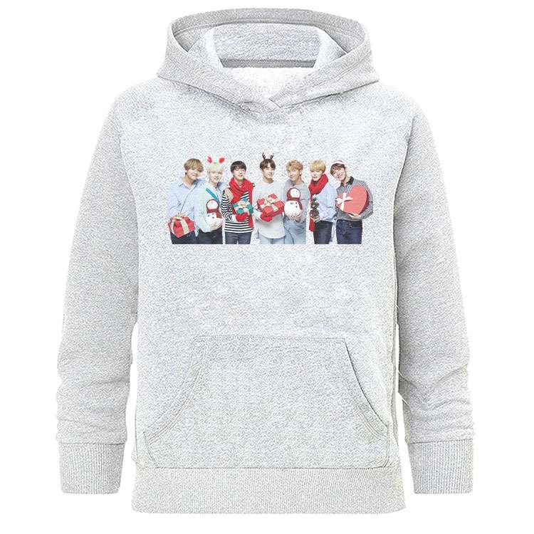 هودی زنانه طرح بی تی اس مدل Z747