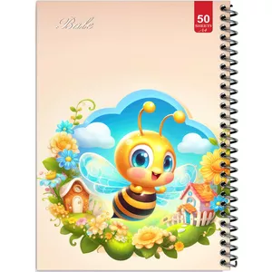 دفتر نقاشی 50 برگ انتشارات بله طرح زنبور کوچولوی هنرمند کد A4-L667