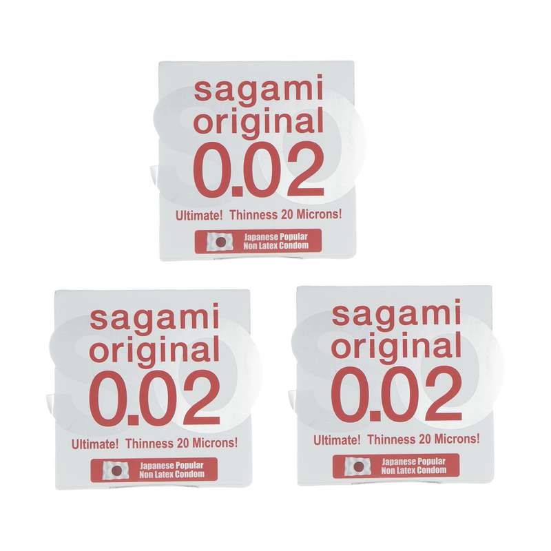 کاندوم ساگامی مدل نرمال بسته 3 عددی