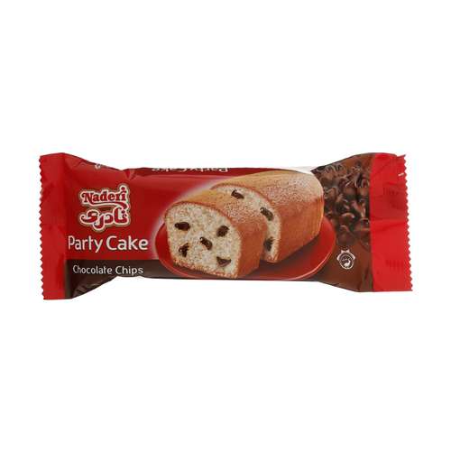 کیک با تزیین فرآورده کاکائویی نادری - 75 گرم 