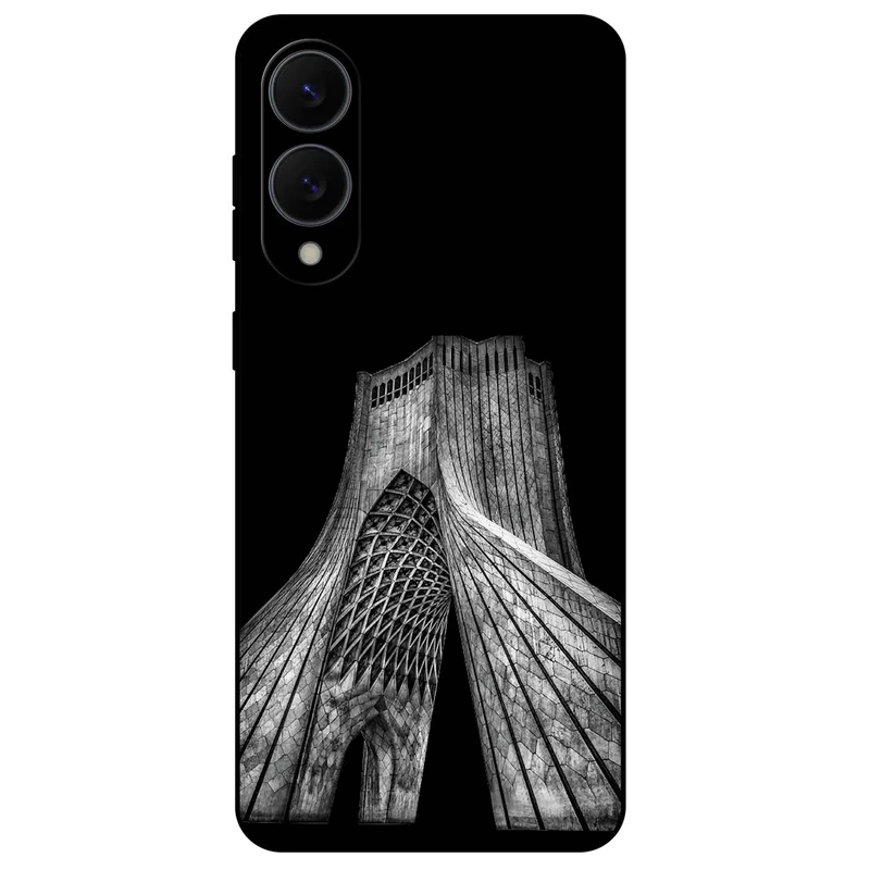 کاور مگافون طرح برج آزادی مدل 8263 مناسب برای گوشی موبایل سامسونگ Galaxy S25 Edge