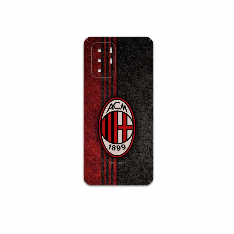 برچسب پوششی ماهوت مدل AC-Milan مناسب برای گوشی موبایل شیائومی Poco X3 GT 5G