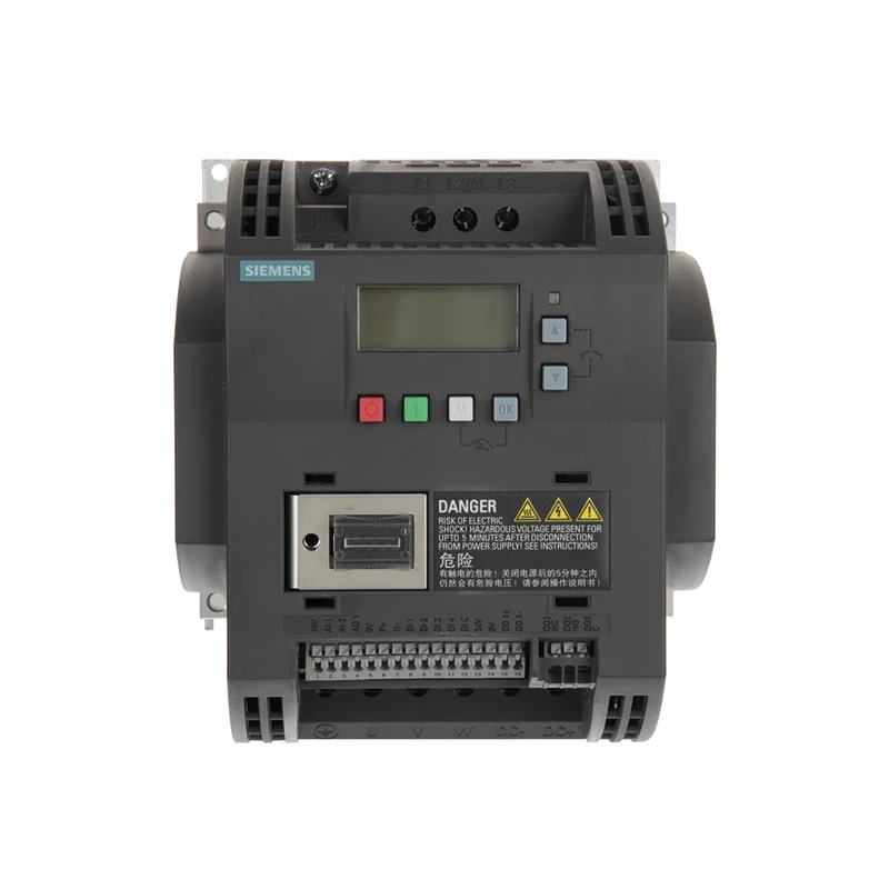 کنترل دور موتور سه فاز زیمنس مدل 6SL3210-5BE24-0UV1