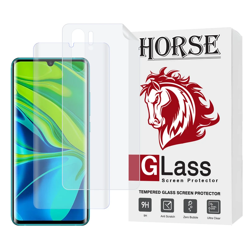 محافظ صفحه نمایش یووی هورس مدل UVNANOMTBH مناسب برای گوشی موبایل هواوی P30 Pro به همراه محافظ پشت گوشی