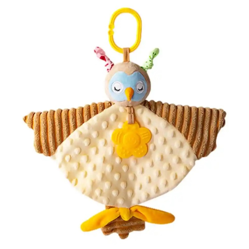 آویز کریر کودک مدل دستمال آرامش جغد