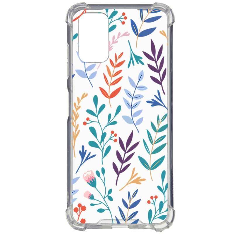 کاور طرح  Tiny Leaves مناسب برای گوشی موبایل سامسونگ Galaxy A52