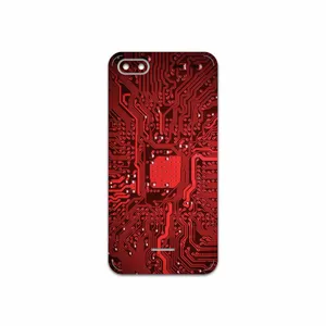 MAHOOT Red Printed Circuit Board Cover Sticker for Xiaomi Redmi 6A