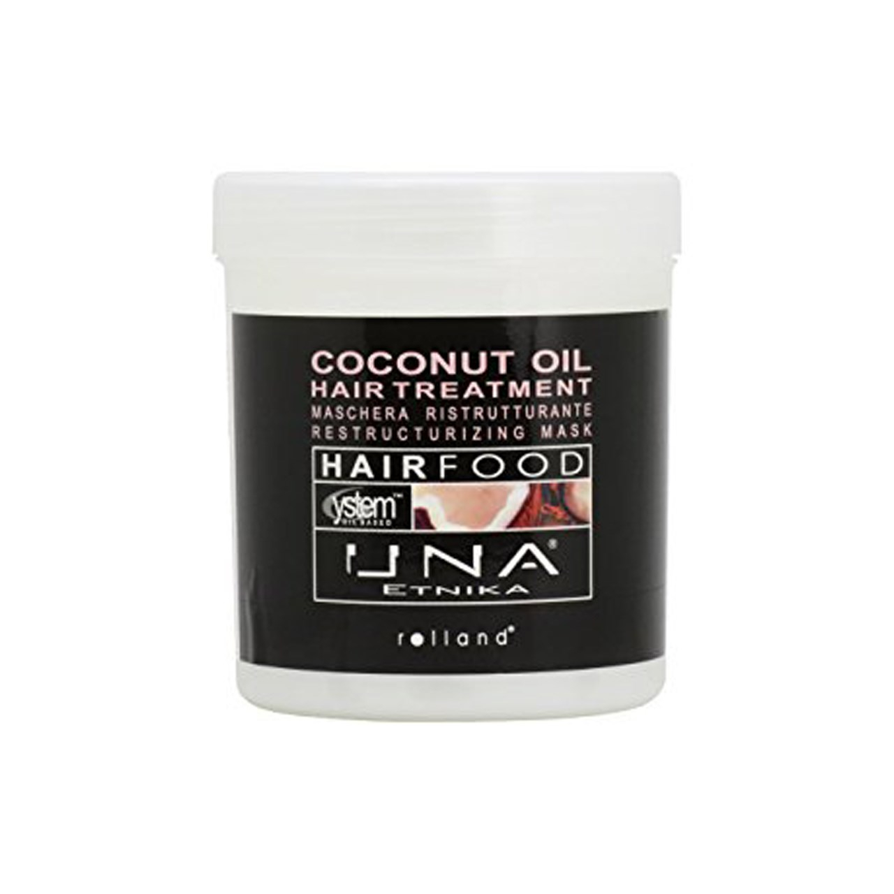 ماسک مو رولند مدل coconut oilحجم 1000 میلی لیتر