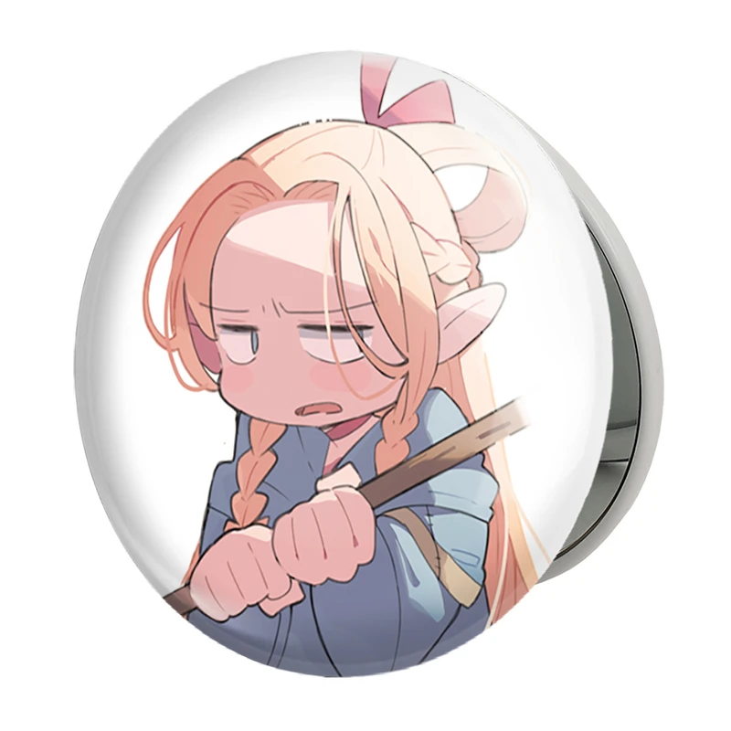 آینه جیبی خندالو طرح مارسیل انیمه خوشمزه در سیاه چال مدل تاشو کد 35936