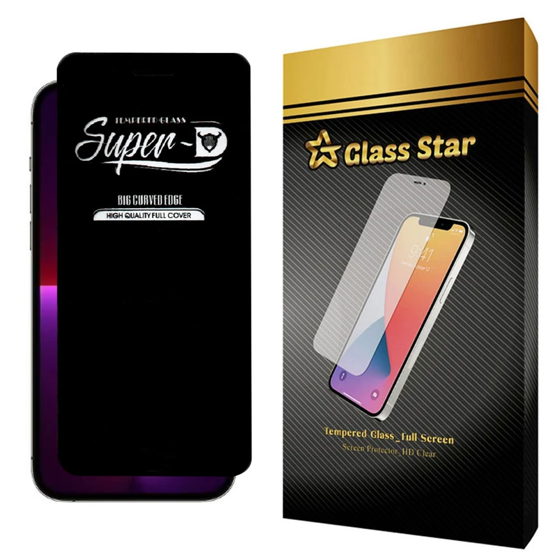 محافظ صفحه نمایش گلس استار مدل SUPERD GLASS مناسب برای گوشی موبایل اپل iPhone 13 Pro Max