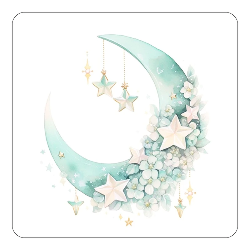 مگنت کاکتی طرح ماه و ستاره مدل mp54462